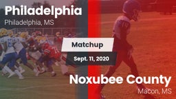 Matchup: Philadelphia High vs. Noxubee County  2020