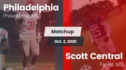 Matchup: Philadelphia High vs. Scott Central  2020