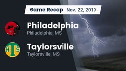 Recap: Philadelphia  vs. Taylorsville  2019