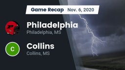 Recap: Philadelphia  vs. Collins  2020