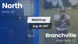 Matchup: North  vs. Branchville  2017