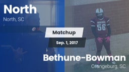 Matchup: North  vs. Bethune-Bowman  2017