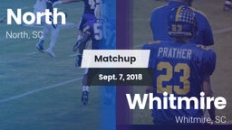 Matchup: North  vs. Whitmire  2018