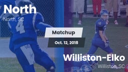 Matchup: North  vs. Williston-Elko  2018