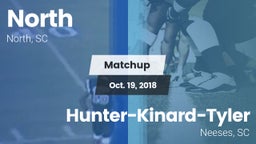 Matchup: North  vs. Hunter-Kinard-Tyler  2018