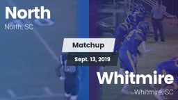 Matchup: North  vs. Whitmire  2019