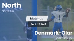 Matchup: North  vs. Denmark-Olar  2019