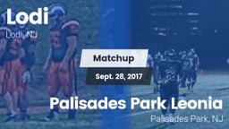 Matchup: Lodi  vs. Palisades Park Leonia  2017