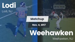 Matchup: Lodi  vs. Weehawken  2017