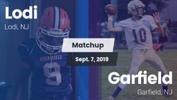 Matchup: Lodi  vs. Garfield  2019
