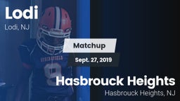 Matchup: Lodi  vs. Hasbrouck Heights  2019