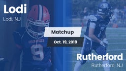Matchup: Lodi  vs. Rutherford  2019