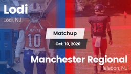 Matchup: Lodi  vs. Manchester Regional  2020