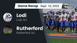 Recap: Lodi  vs. Rutherford  2022