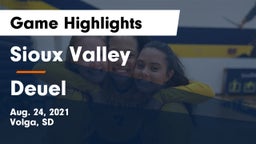 Sioux Valley  vs Deuel  Game Highlights - Aug. 24, 2021