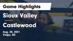 Sioux Valley  vs Castlewood Game Highlights - Aug. 28, 2021