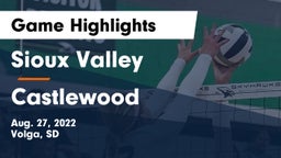 Sioux Valley  vs Castlewood Game Highlights - Aug. 27, 2022