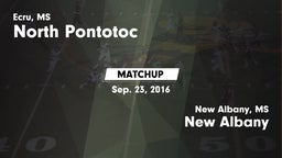 Matchup: North Pontotoc High vs. New Albany  2016