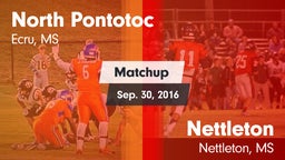 Matchup: North Pontotoc High vs. Nettleton  2016