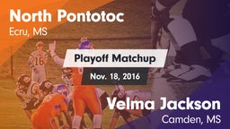 Matchup: North Pontotoc High vs. Velma Jackson  2016