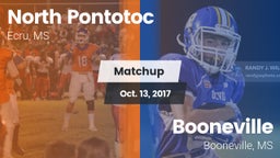 Matchup: North Pontotoc High vs. Booneville  2017