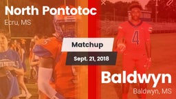 Matchup: North Pontotoc High vs. Baldwyn  2018