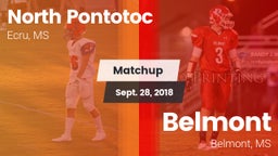 Matchup: North Pontotoc High vs. Belmont  2018