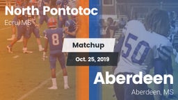 Matchup: North Pontotoc High vs. Aberdeen  2019
