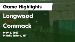 Longwood  vs Commack  Game Highlights - May 2, 2023