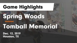 Spring Woods  vs Tomball Memorial Game Highlights - Dec. 12, 2019