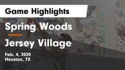 Spring Woods  vs Jersey Village Game Highlights - Feb. 4, 2020