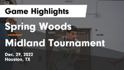 Spring Woods  vs Midland Tournament Game Highlights - Dec. 29, 2022