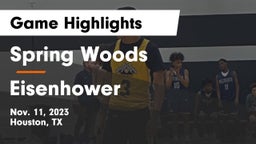 Spring Woods  vs Eisenhower  Game Highlights - Nov. 11, 2023