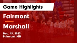 Fairmont  vs Marshall  Game Highlights - Dec. 19, 2023