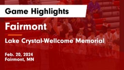 Fairmont  vs Lake Crystal-Wellcome Memorial  Game Highlights - Feb. 20, 2024