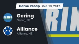 Recap: Gering  vs. Alliance  2017