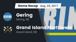 Recap: Gering  vs. Grand Island Northwest  2017