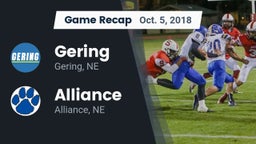 Recap: Gering  vs. Alliance  2018