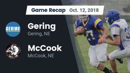 Recap: Gering  vs. McCook  2018