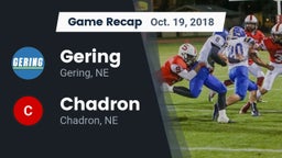 Recap: Gering  vs. Chadron  2018