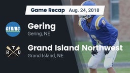 Recap: Gering  vs. Grand Island Northwest  2018