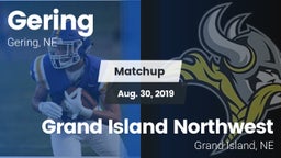 Matchup: Gering  vs. Grand Island Northwest  2019