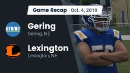 Recap: Gering  vs. Lexington  2019