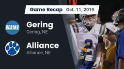 Recap: Gering  vs. Alliance  2019