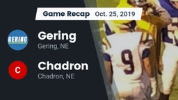 Recap: Gering  vs. Chadron  2019