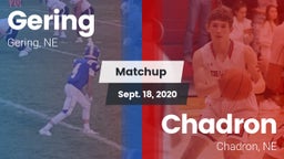 Matchup: Gering  vs. Chadron  2020