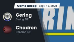 Recap: Gering  vs. Chadron  2020