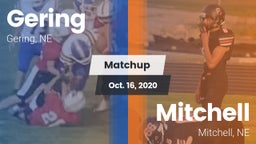 Matchup: Gering  vs. Mitchell  2020