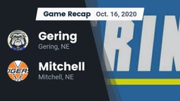 Recap: Gering  vs. Mitchell  2020