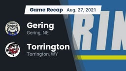 Recap: Gering  vs. Torrington  2021